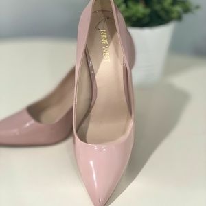 Blush Closed Toe Heel